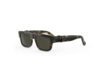 Dior Men's OBLIQUE S3I Havana/Solid Green Sunglasses