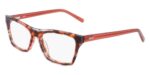 Dkny Women's DK5076 Smoreke/Rose Horn Eyeglasses