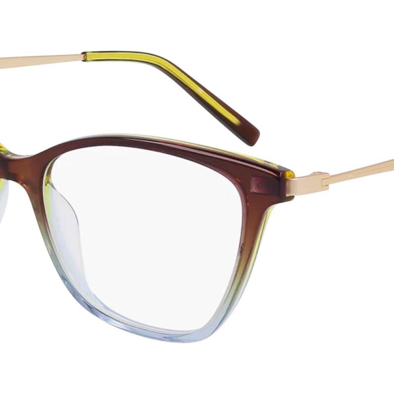 Dkny Women's DK7010 Crystal Moss/Blue Gradient Eyeglasses