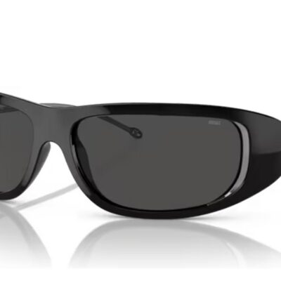 Diesel Men's DL 3001 Glossy Black/Dark Grey Sunglasses