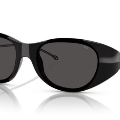 Diesel Men's DL 3003 Glossy Black/Dark Grey Sunglasses