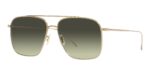 Oliver Peoples DRESNER OV 1320ST Gold/G-15 Shaded Sunglasses