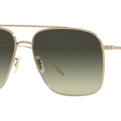 Oliver Peoples DRESNER OV 1320ST Gold/G-15 Shaded Sunglasses
