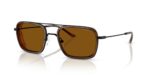 Emporio Armani Men's EA 2162 Matte Black/Dark Bronze Sunglasses