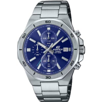 Casio Edifice Men's Chronograph 44mm Stainless Steel Watch (EFV-640D-2AVUDF)