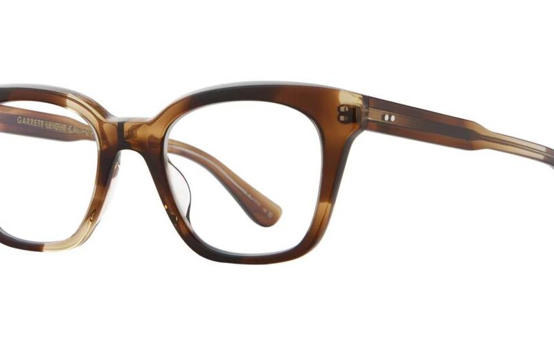 Garrett Leight Men's EL REY Khaki Tortoise Eyeglasses Garrett Leight Men's EL REY Khaki Tortoise Eyeglasses