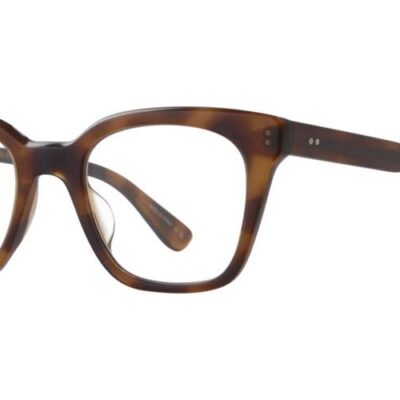 Garrett Leight Men's EL REY Spotted Brown Shell Eyeglasses