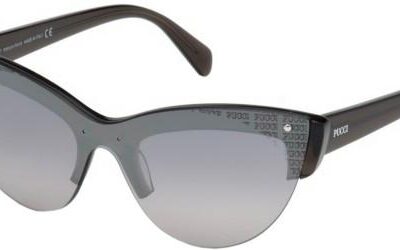 Emilio Pucci Women's EP0083 Black/Smoke Sunglasses