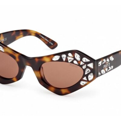 Emilio Pucci Unisex EP0239 Havana/Brown Sunglasses