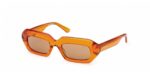 Emilio Pucci Unisex EP0245 Peach/Grey Rose Sunglasses