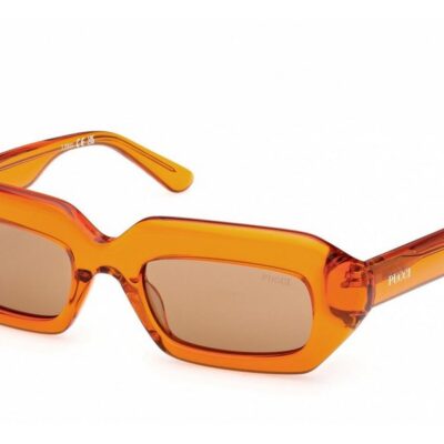 Emilio Pucci Unisex EP0245 Peach/Grey Rose Sunglasses
