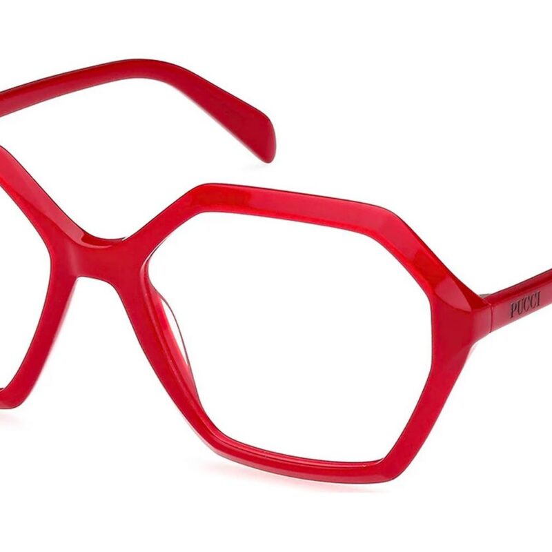 Emilio Pucci Women's EP5237 Coral Pink Eyeglasses Emilio Pucci Women's EP5237 Coral Pink Eyeglasses