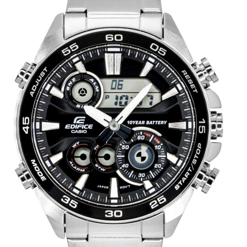 Casio Men's Stainless Steel Watch (ERA-130D-1A) Casio Men's Stainless Steel Watch (ERA-130D-1A)