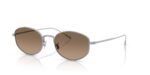 Oliver Peoples Men's ESTRA OV 1347ST Silver/Polarized Gradient Sandstone Sunglasses