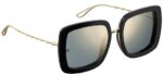 Elie Saab Women's ES 009/S Black Gold/Grey Sunglasses