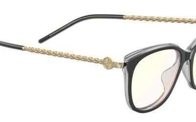 Elie Saab Women's ES 050/G Grey Gold Eyeglasses