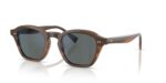 Oliver Peoples EYLES OV 5580SU Sycomor/Royal Blue Sunglasses