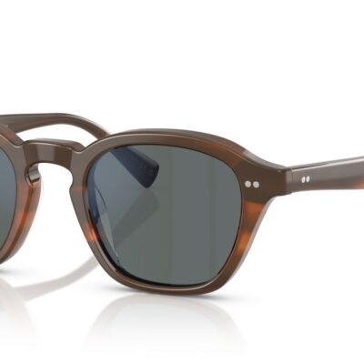 Oliver Peoples EYLES OV 5580SU Sycomor/Royal Blue Sunglasses