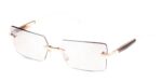 Dita Unisex EYMORI White Gold - Golden Timber - Swanshell/Tan Flash Sunglasses