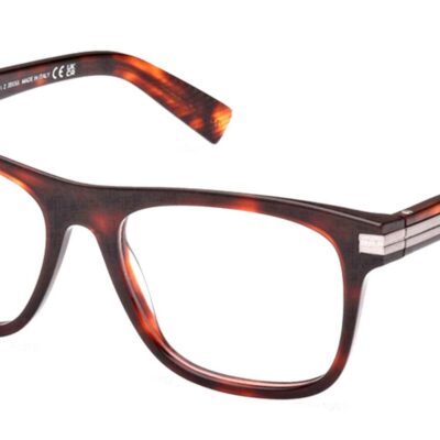 Ermenegildo Zegna Men's EZ5267 Blonde Havana Black Eyeglasses