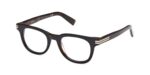 Ermenegildo Zegna Men's EZ5279 Dark Havana Pale Gold Eyeglasses