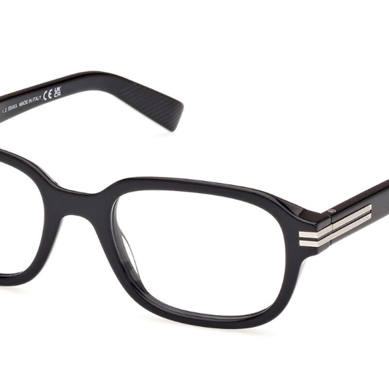 Ermenegildo Zegna Men's EZ5280 Black Grey Eyeglasses Ermenegildo Zegna Men's EZ5280 Black Grey Eyeglasses