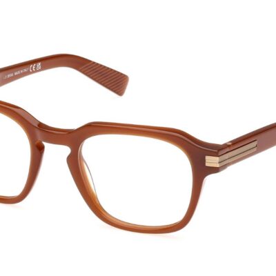 Ermenegildo Zegna Men's EZ5282 Light Brown Eyeglasses