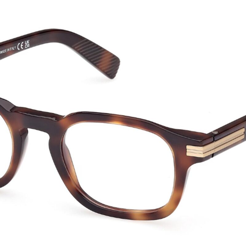 Ermenegildo Zegna Men's EZ5293 Dark Havana Eyeglasses