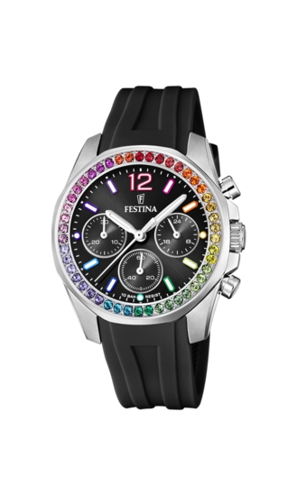 Festina Unisex Chronograph 38mm Stainless Steel Watch (F20610_3) Festina Unisex Chronograph 38mm Stainless Steel Watch (F20610_3)