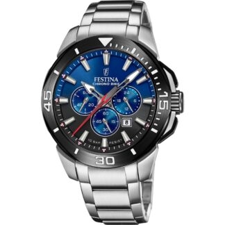 Festina Men's Chronograph 47mm Ss Ip Black Watch (F20641_C)