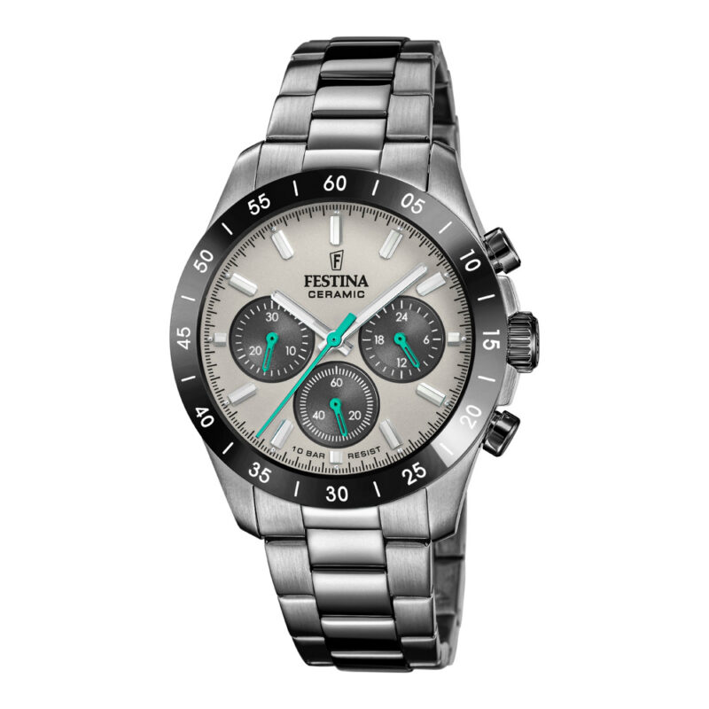 Festina Unisex Chronograph 39mm Stainless Steel Watch (F20703/1) Festina Unisex Chronograph 39mm Stainless Steel Watch (F20703/1)