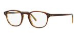 Oliver Peoples Men's FAIRMONT OV 5219 Amaretto Tortoise Eyeglasses