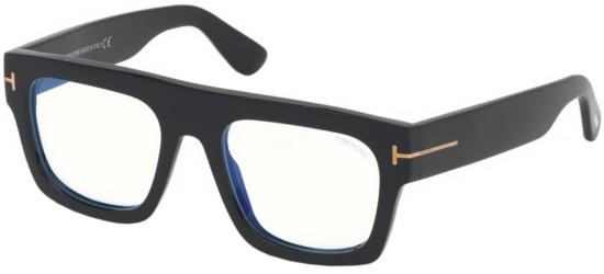 Tom Ford Men's FAUSTO FT 5634-B BLUE BLOCK Black Eyeglasses Tom Ford Men's FAUSTO FT 5634-B BLUE BLOCK Black Eyeglasses