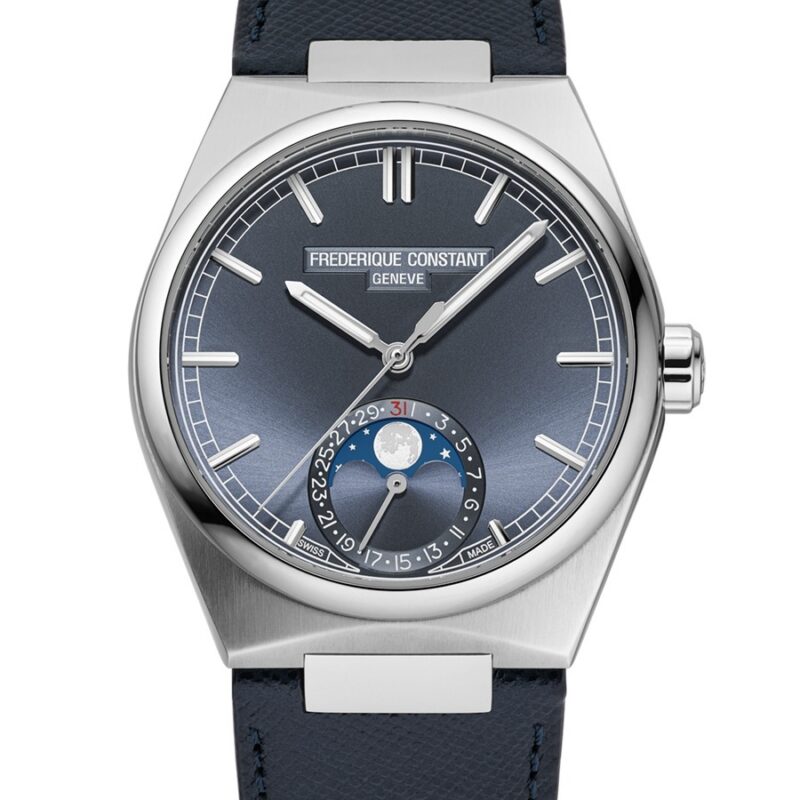 Frederique Constant Unisex 39mm Stainless Steel Watch (FC-716BL3NH6) Frederique Constant Unisex 39mm Stainless Steel Watch (FC-716BL3NH6)