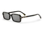 Fendi Women's FE40174I Dark Havana/Silver Flash Sunglasses