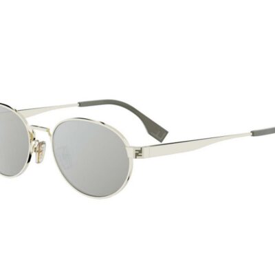Fendi Men's FE40180U Gold/Ff Flash Silver Sunglasses