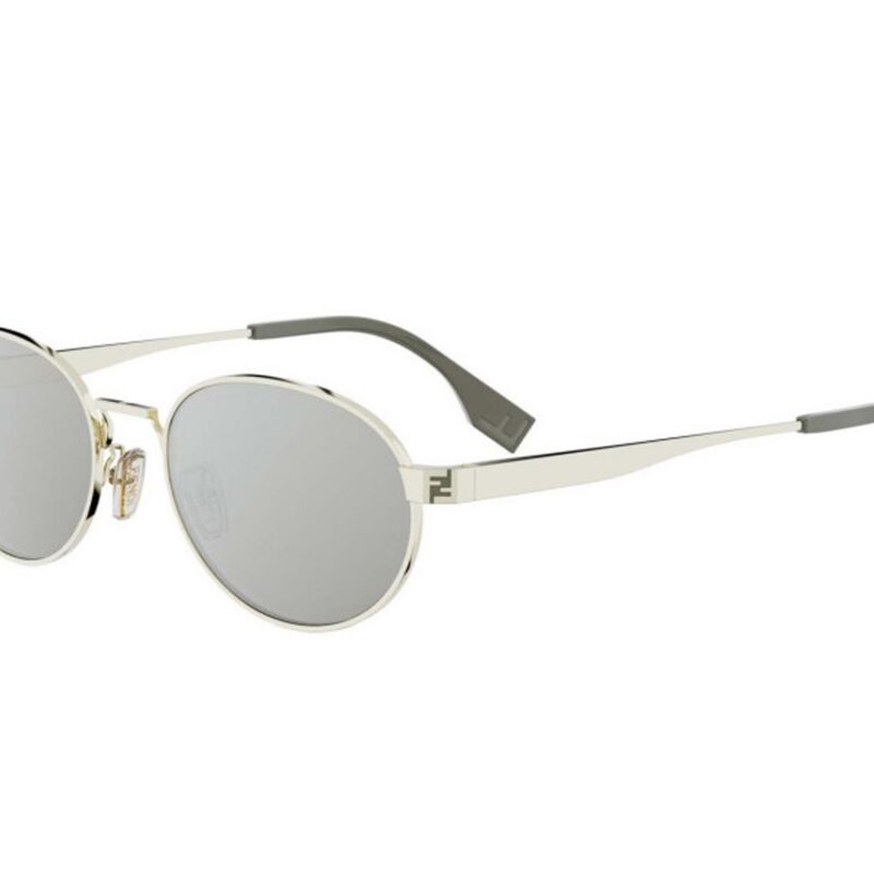 Fendi Men's FE40180U Gold/Ff Flash Silver Sunglasses Fendi Men's FE40180U Gold/Ff Flash Silver Sunglasses