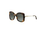Fendi Women's FE40201I Havana Gold/Gradient Green Sunglasses
