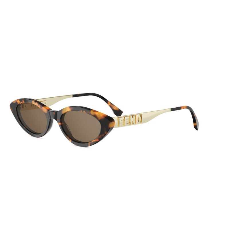 Fendi Women's FE40202I Havana/Brown Sunglasses Fendi Women's FE40202I Havana/Brown Sunglasses