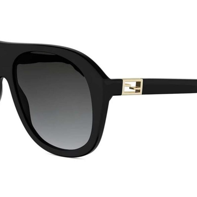 Fendi Women's FE40223I Black/Smoke Sunglasses