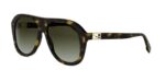 Fendi Women's FE40223I Shiny Havana/Gradient Green Sunglasses