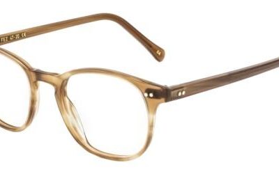 L.g.r Men's FEZ Havana Camel Eyeglasses