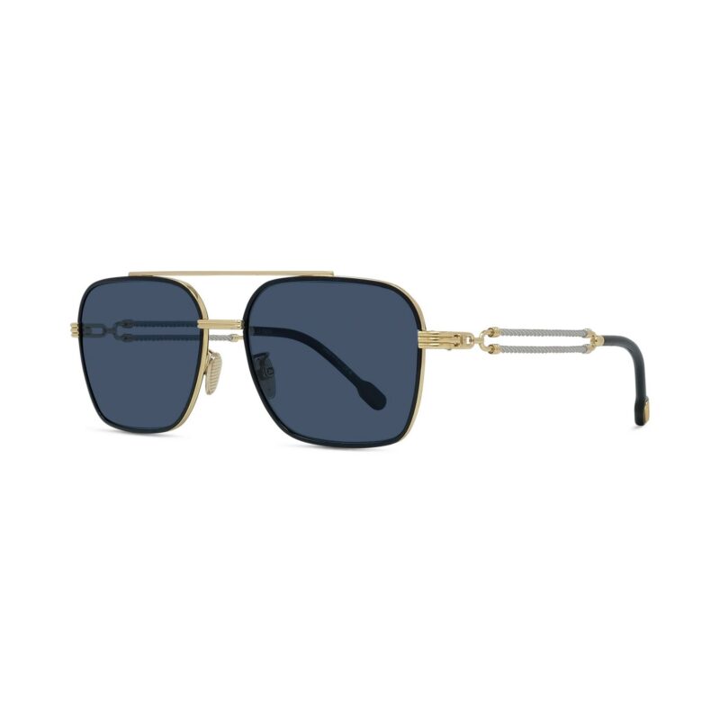 Fred Men's FG40080U Endura Gold/Blue Sunglasses