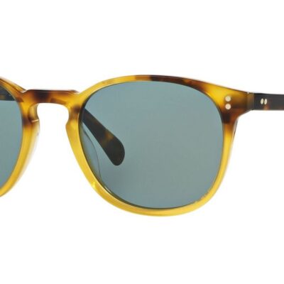 Oliver Peoples Unisex FINLEY ESQ. SUN OV 5298SU Vintage Brown Shaded Tortoise/Indigo Photochromic Sunglasses