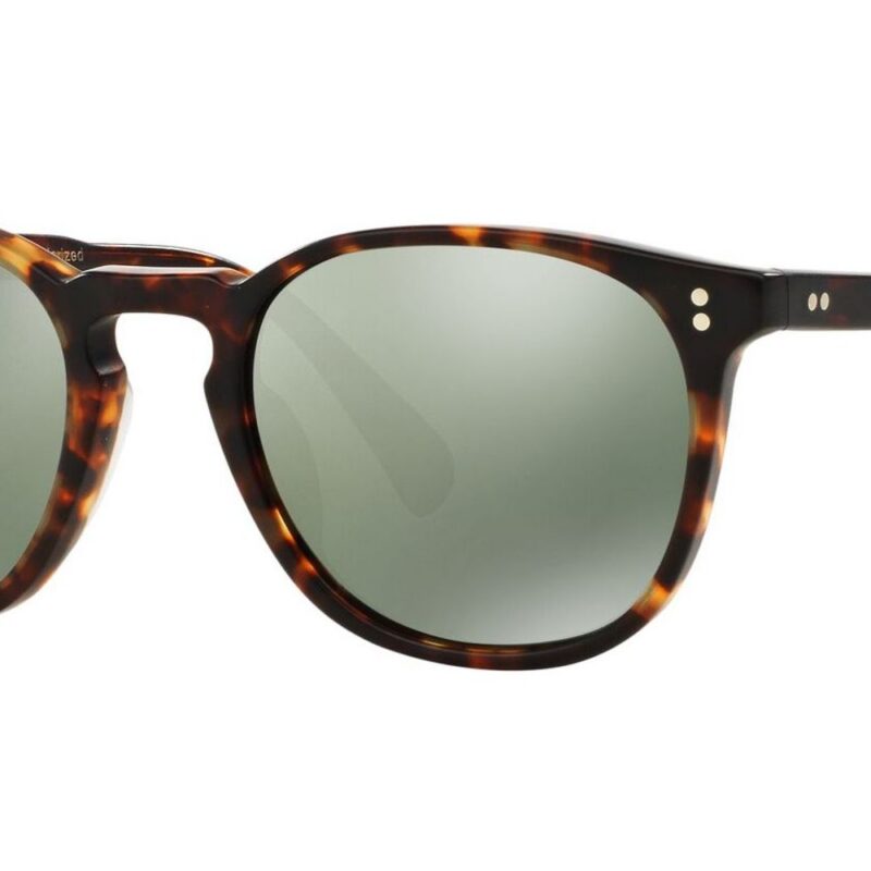 Oliver Peoples FINLEY ESQ. SUN OV 5298SU Semi-Matte Sable Tortoise/G-15 Goldtone Vfx Sunglasses