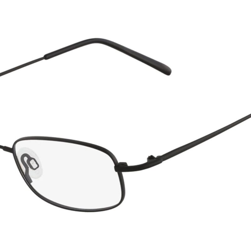 Flexon Men's 603 Matte Black Eyeglasses