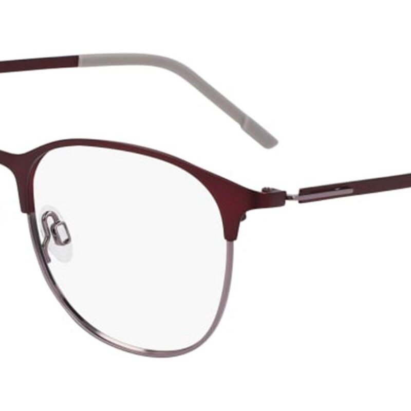 Flexon Men's E1142 Matte Midnight Plum Eyeglasses
