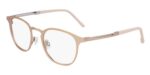 Flexon Men's E1150 Matte Light Gold Eyeglasses