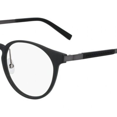 Flexon Men's EP8006 Matte Black Eyeglasses