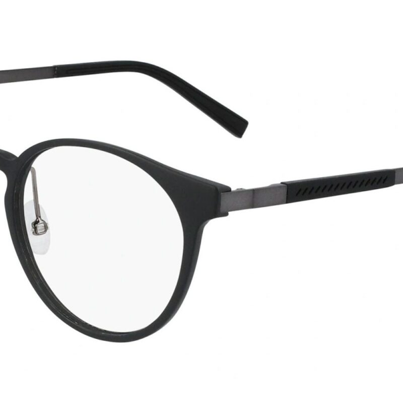 Flexon Men's EP8006 Matte Black Eyeglasses